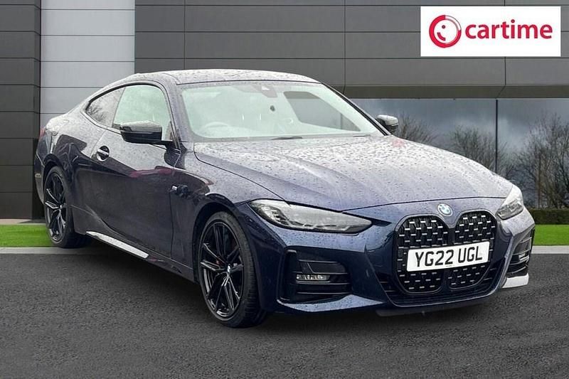 Used BMW 420 M Sport 184 HP (135 kW) 2022 Blue Coupe