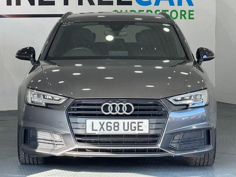 Used Audi A4 Black Edition 150 HP (110 kW) 2018 Grey Estate