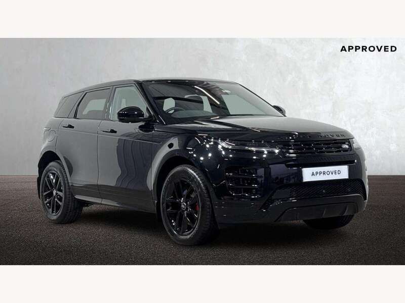 Black Used 2025 Land Rover Range Rover evoque SE Dynamic SUV | £39,895 (A bit pricey) - Image 1/4
