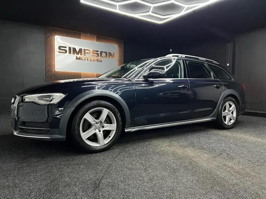 Used Audi A6 Allroad Business 218 HP (160 kW) 2016 Blue Estate