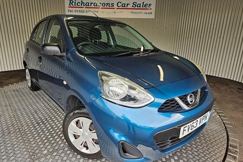 Blue Used 2013 Nissan Micra Visia Hatchback | £2,000 (Fair price) - Image 1/1