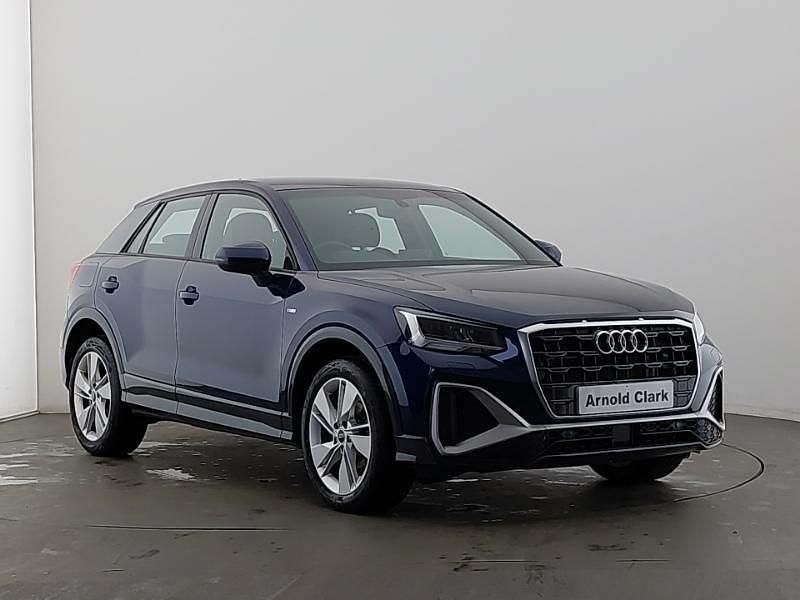 Used Audi Q2 S-Line 150 HP (110 kW) 2022 Blue SUV