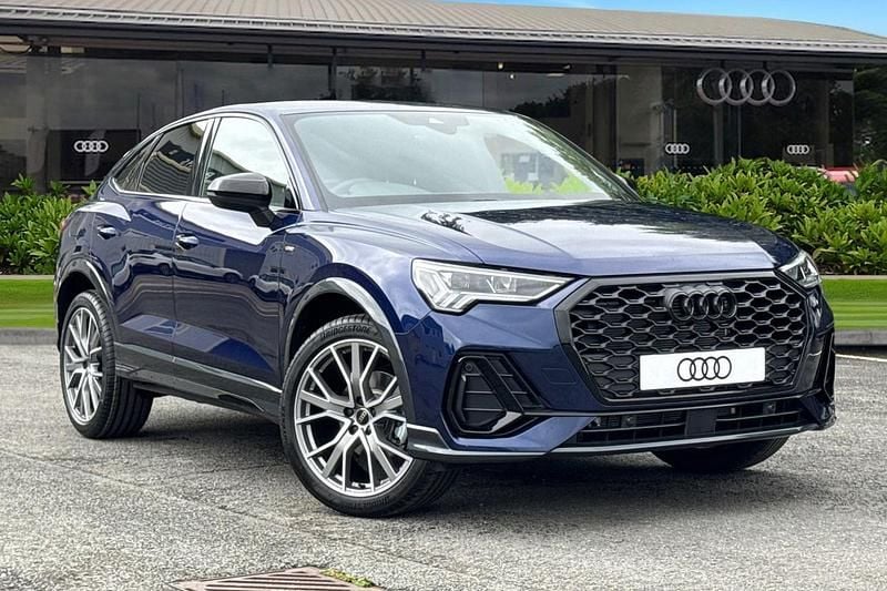 Blue New 2025 Audi Q3 Sportback Black Edition SUV | £38,995 (Super price) - Image 1/4