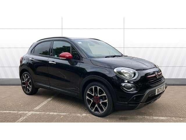 Black Used 2021 Fiat 500X Red SUV | £12,531 (Fair price) - Image 1/4