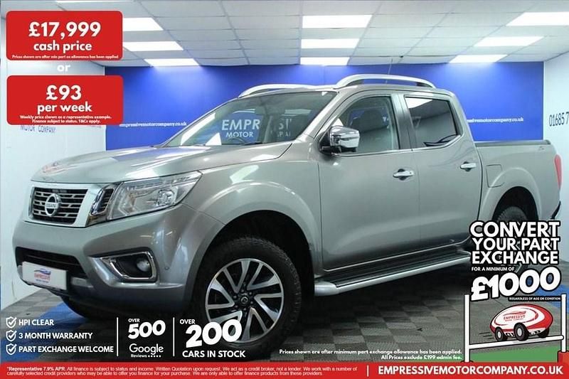 Used Nissan Navara Tekna 190 HP (139 kW) 2019 Grey Pickup