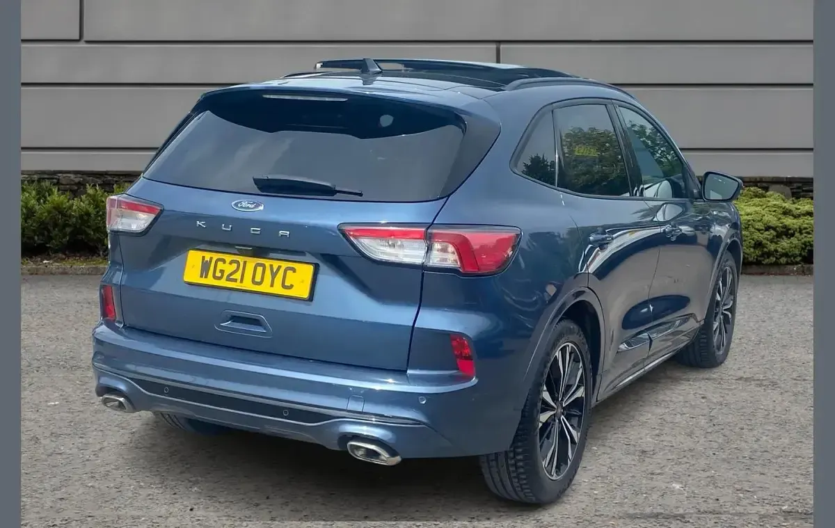 Used Ford Kuga ST-Line X 120 HP (88 kW) 2021 Blue SUV