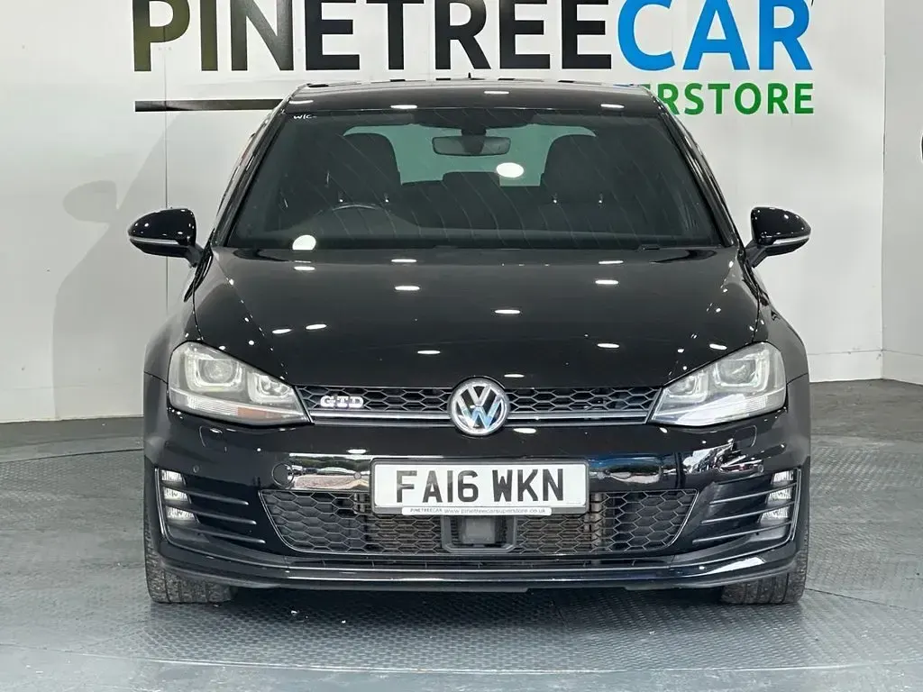 Used VW Golf VII GTD 2016 Black Hatchback