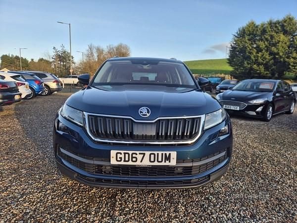 Used Skoda Kodiaq 190 HP (139 kW) 2018 Blue SUV