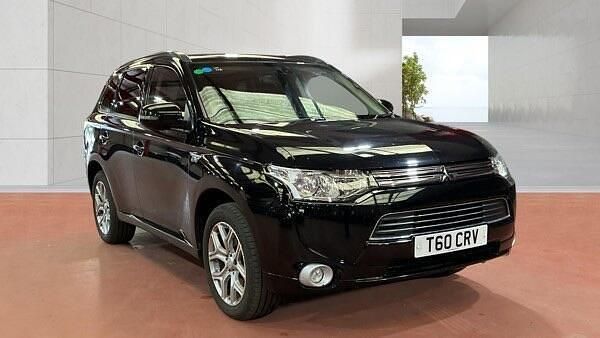 Used Mitsubishi Outlander P-HEV 2015 Black Estate