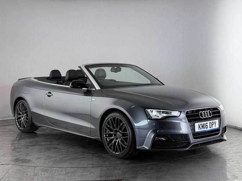 Grey Used 2016 Audi A5 Cabriolet S-Line Cabriolet | £9,750 (Fair price) - Image 1/3