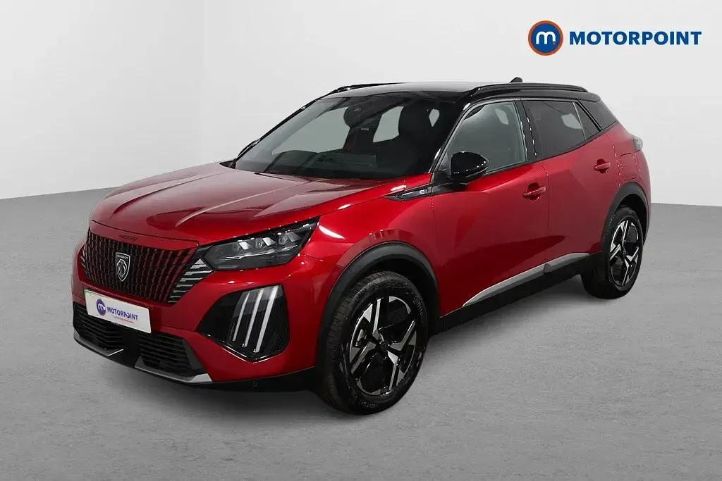 Used Peugeot e-2008 GTi 100 kW (136 HP) 2024 Red SUV