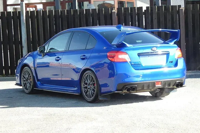 Begagnad Subaru WRX STI 2016 Blå Sedan