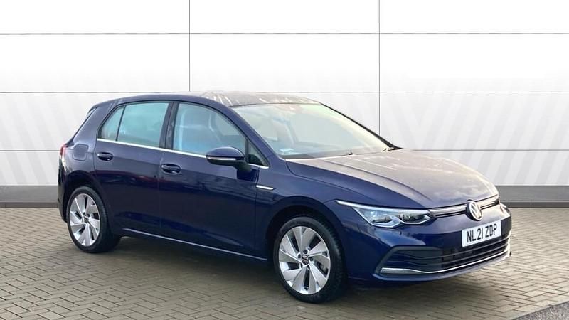Blue Used 2021 VW Golf VIII Style Hatchback | £17,027 (Good price) - Image 1/3