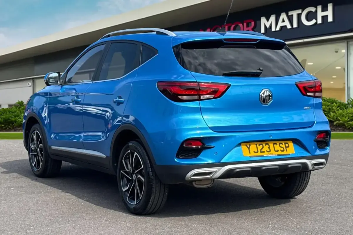 Used MG ZS Exclusive 106 HP (77 kW) 2023 Blue SUV