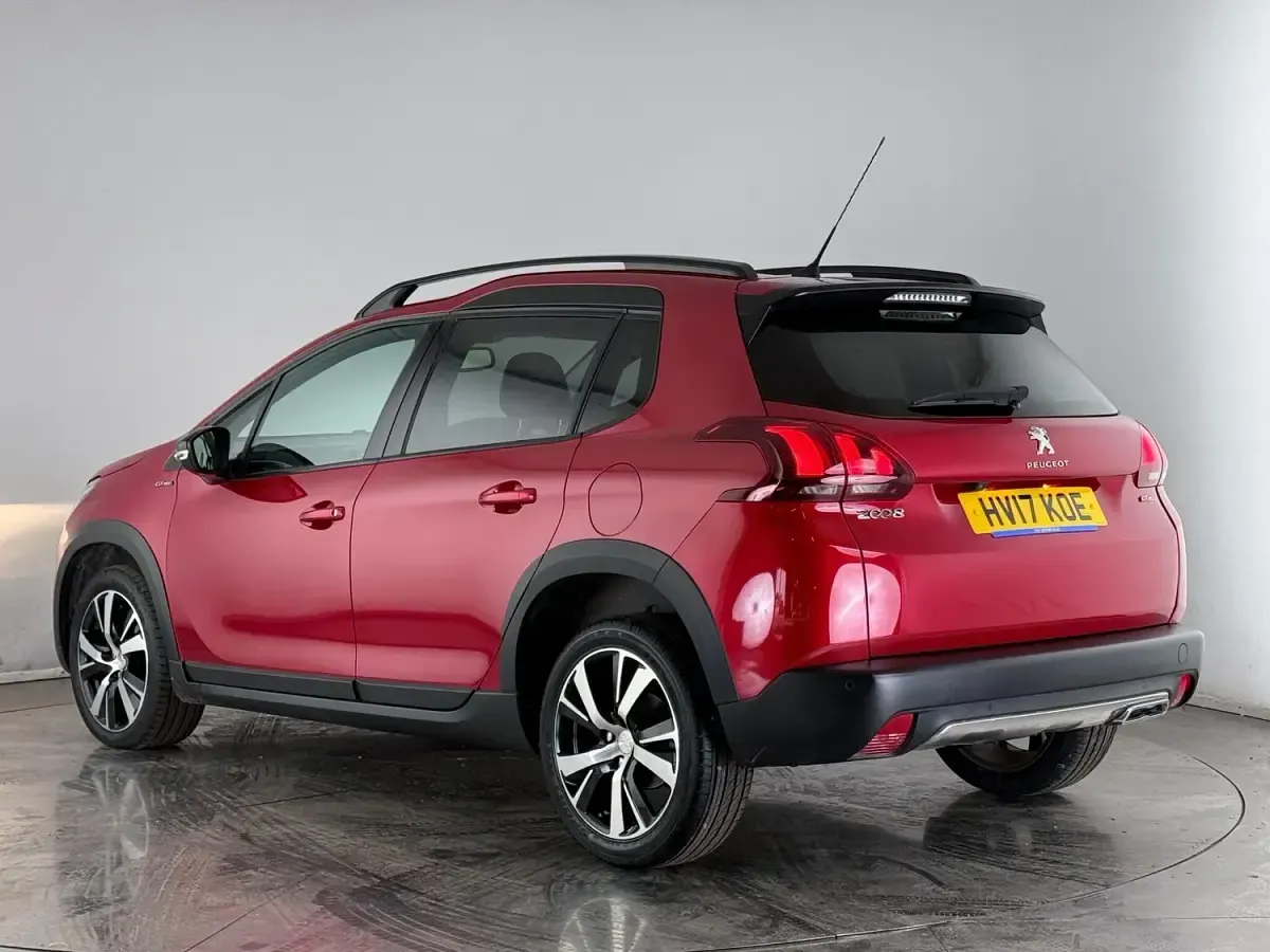 Used Peugeot 2008 GT-line 2017 Red SUV