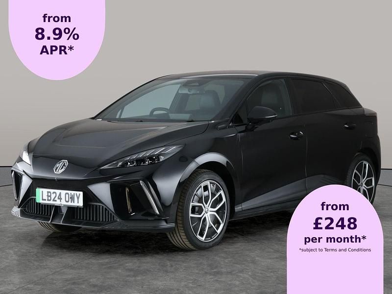 Black Used 2024 MG MG4 EV Trophy Hatchback | £17,515 (Fair price) - Image 1/2