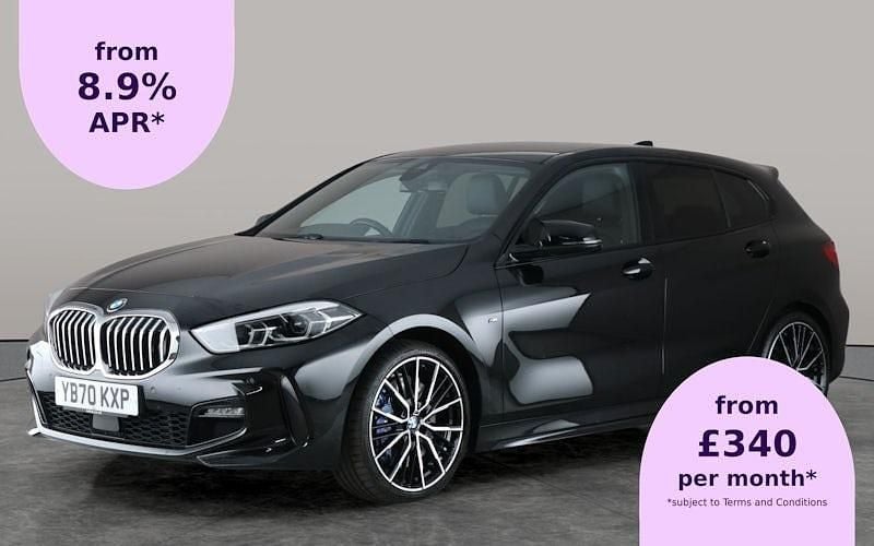 Black Used 2021 BMW 120 M Sport Hatchback | £23,402 (Fair price) - Image 1/2