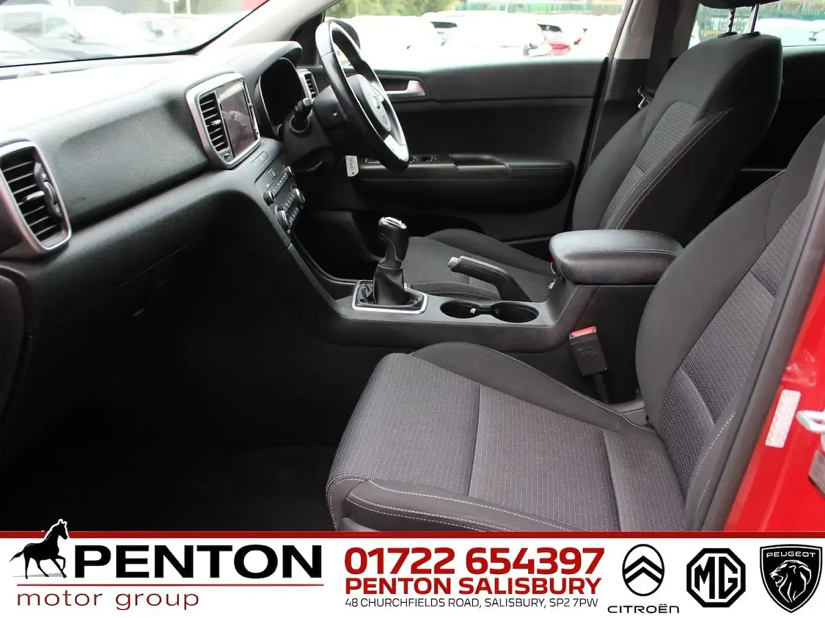 Used Kia Sportage 177 HP (130 kW) 2020 Red SUV