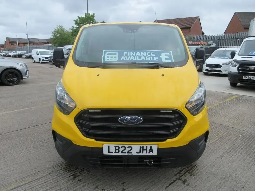Używany Ford Transit Custom 130 KM (95 kW) 2022 Żółty Van