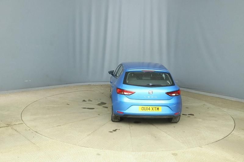 Used Seat Leon SE 150 HP (110 kW) 2014 Blue Hatchback