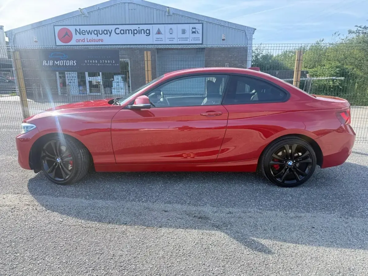 Used BMW 220 Sport Line 2014 Red Coupe