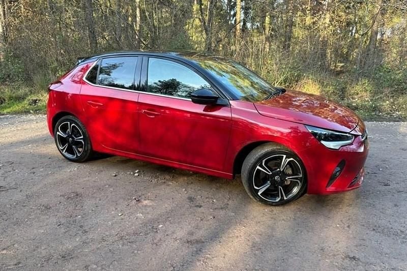 Used Vauxhall Corsa Elite 100 HP (73 kW) 2021 Red Hatchback