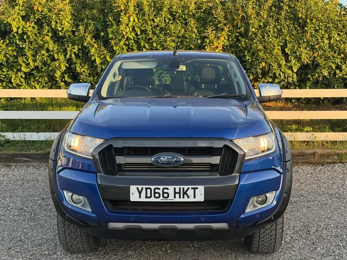 Used Ford Ranger Limited 2016 Blue Pickup