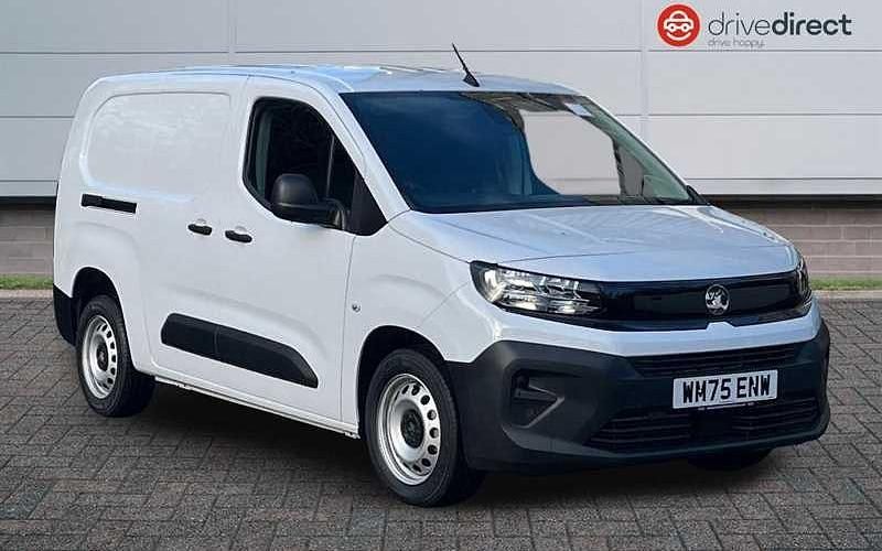 New Vauxhall Combo S 102 HP (75 kW) 2025 White Van
