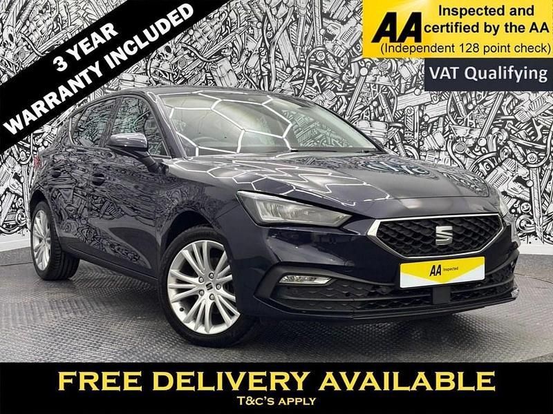 Blue Used 2022 Seat Leon SE Dynamic Hatchback | £14,995 (Fair price) - Image 1/2