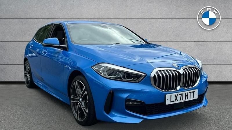 Blue Used 2021 BMW 118 M Sport Hatchback | £20,298 (Fair price) - Image 1/4