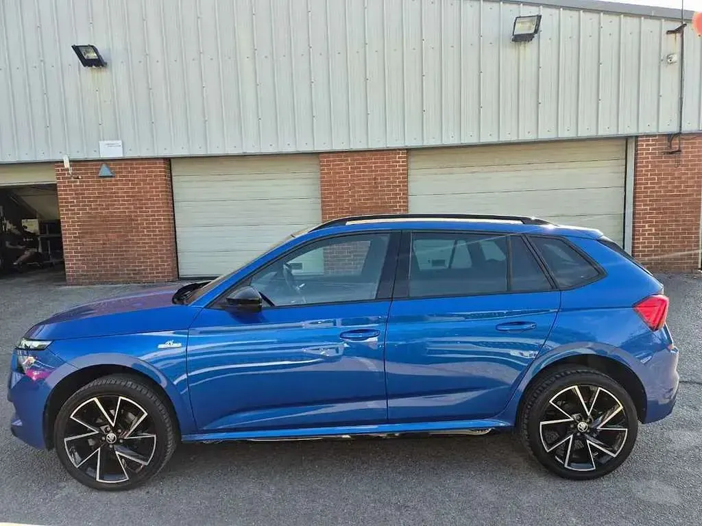 Used Skoda Kamiq Monte Carlo 108 HP (79 kW) 2023 Blue SUV