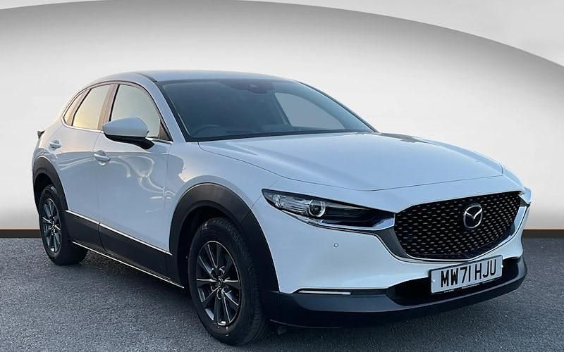 Begagnad Mazda CX-30 122 HK (89 kW) 2022 Vit SUV