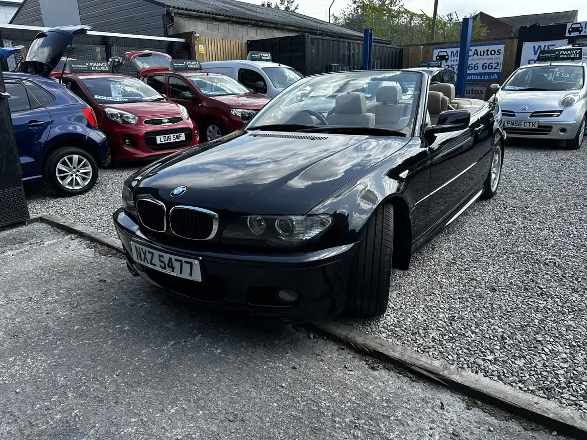 Used BMW 318 Cabriolet M Sport 2006 Black Cabriolet