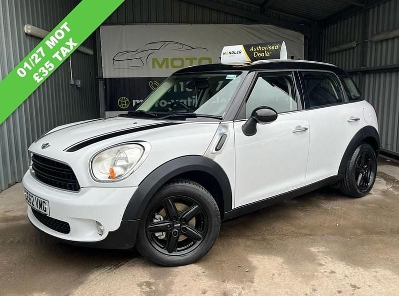 Used Mini Cooper D Countryman 112 HP (82 kW) 2012 White SUV