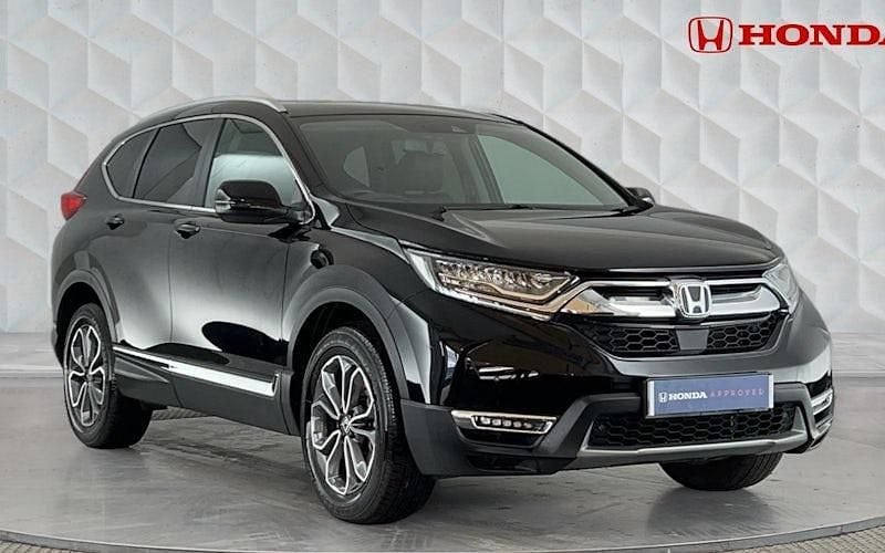 Crystal black Used 2023 Honda CR-V Hybrid SUV | £30,595 (Fair price) - Image 1/4