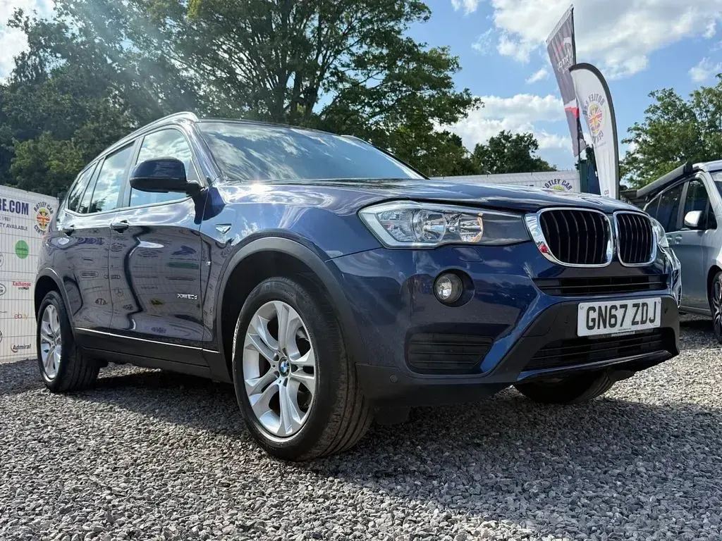 Used BMW X3 190 HP (139 kW) 2017 Blue SUV