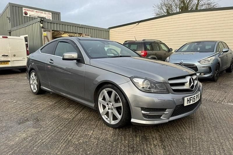 Used Mercedes C250 Sport Edition 2015 Silver Coupe