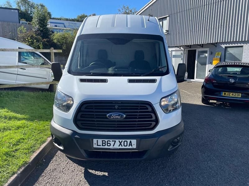 Used Ford Transit 130 HP (95 kW) 2018 White Van