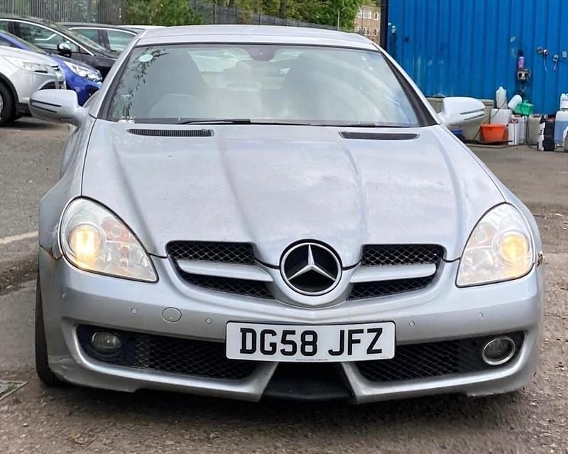 Begagnad Mercedes SLK280 2008 Silver Cab