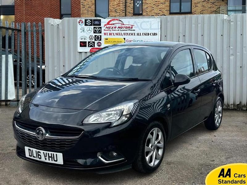 Used Vauxhall Corsa SRi 90 HP (66 kW) 2016 Black Hatchback
