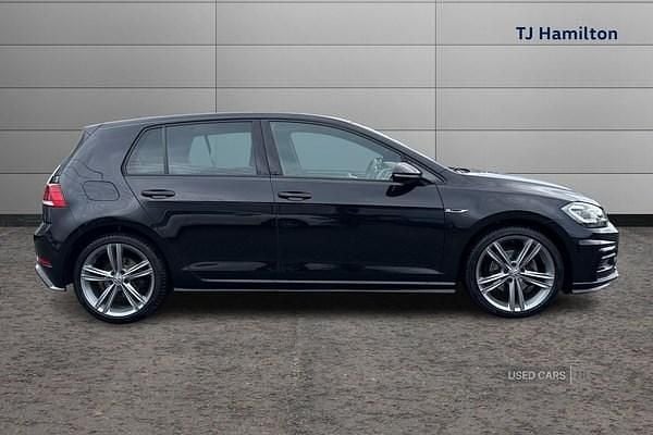 Used VW Golf VII R-line Edition 150 HP (110 kW) 2020 Black Hatchback