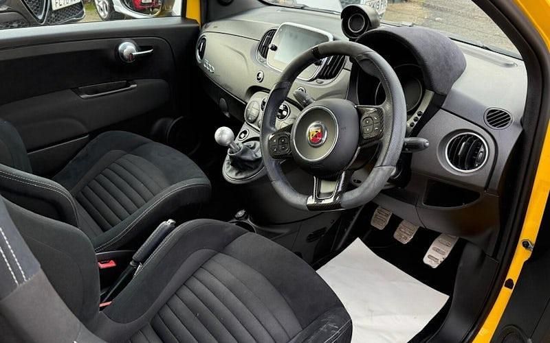Used Abarth 595 Competizione 182 HP (133 kW) 2021 Yellow Hatchback