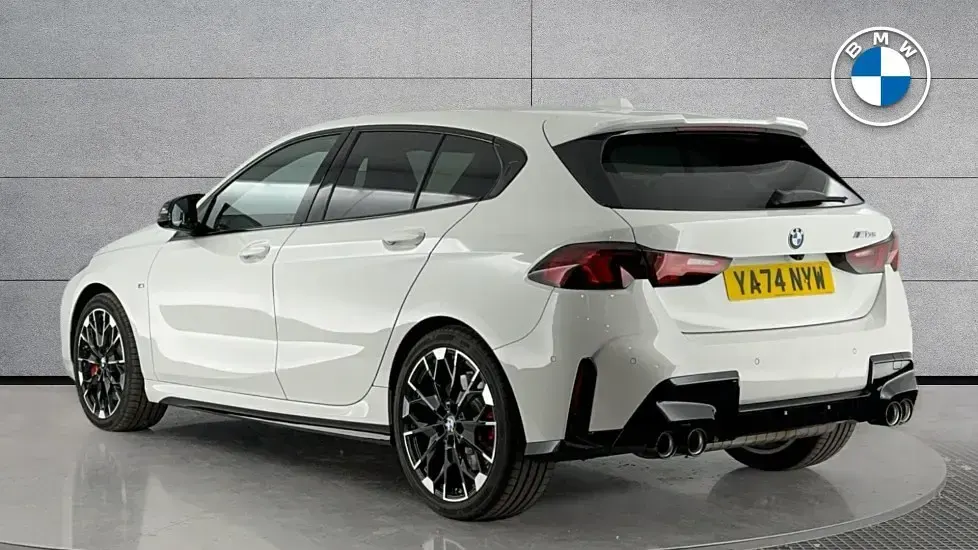 Used BMW M135 Comfort Edition 296 HP (217 kW) 2025 White Hatchback