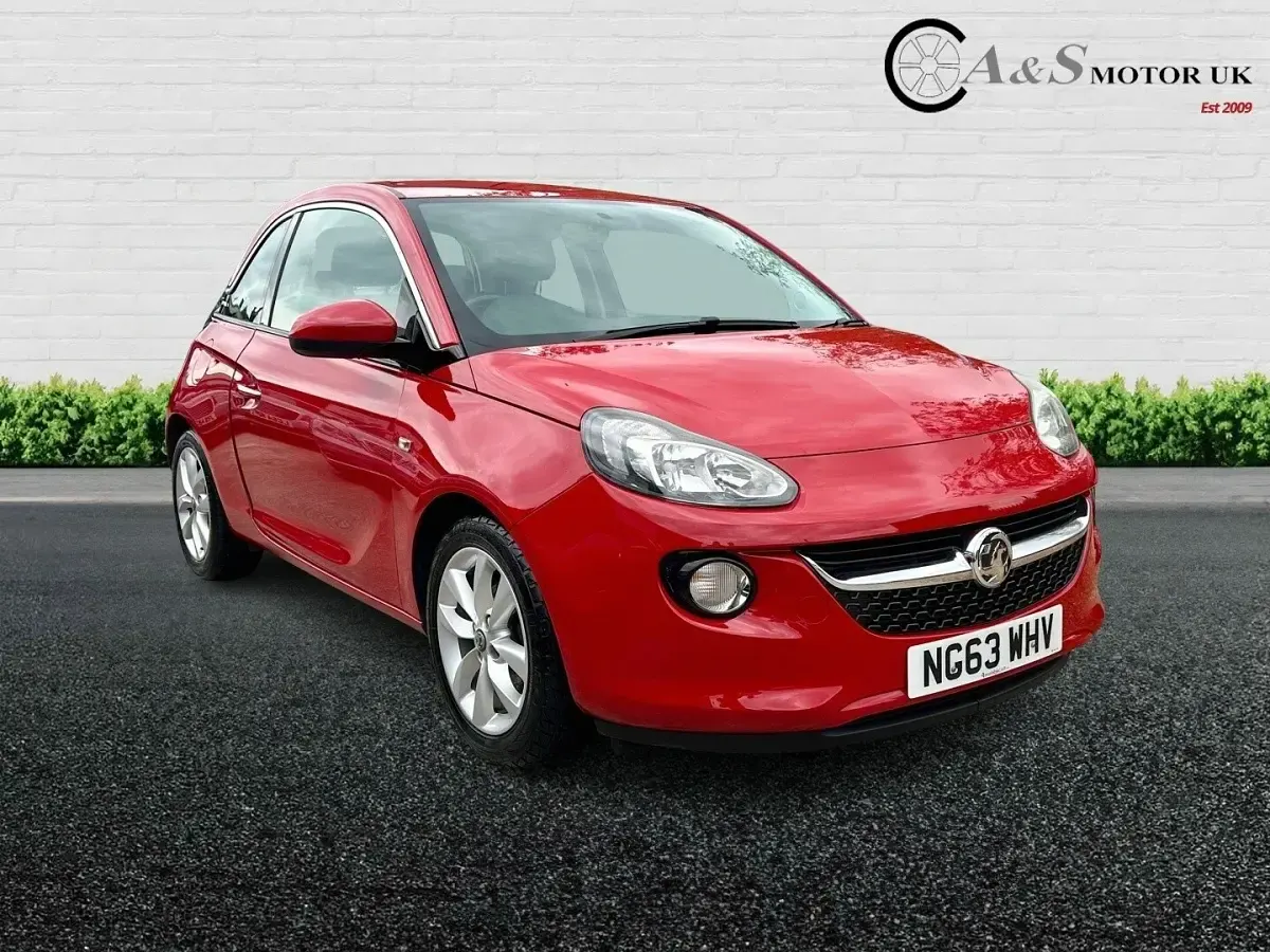 Used Vauxhall Adam Jam 69 HP (50 kW) 2014 Red Hatchback