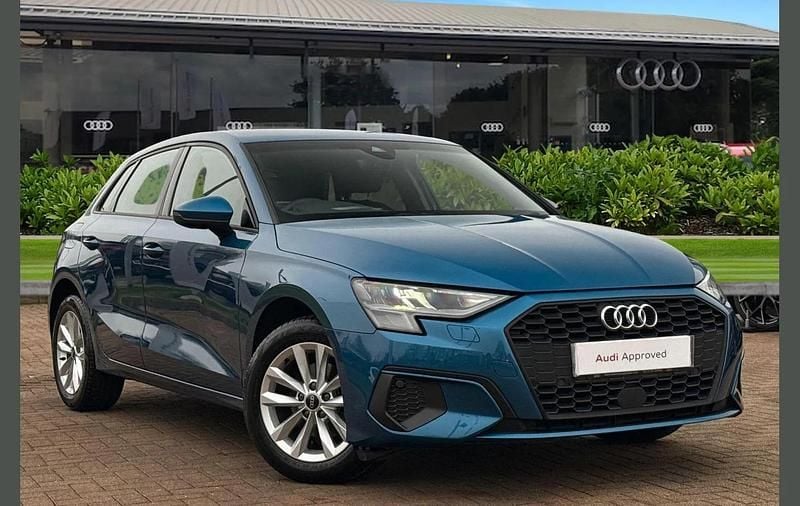 Blue Used 2023 Audi A3 Design Hatchback | £18,740 (Good price) - Image 1/4