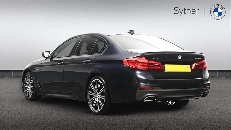 Used BMW 520 M Sport 190 HP (139 kW) 2018 Black Sedan
