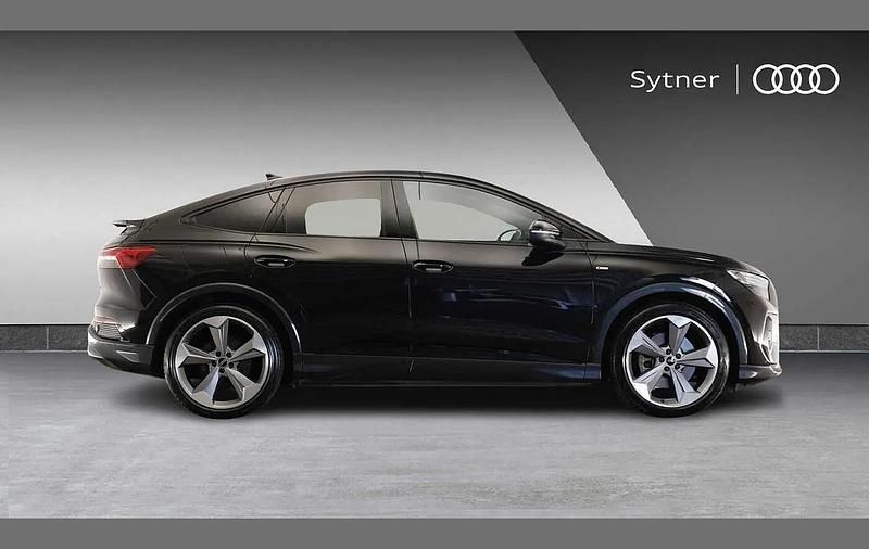 Used Audi Q4 Sportback e-tron Black Edition 219 kW (299 HP) 2023 Black SUV