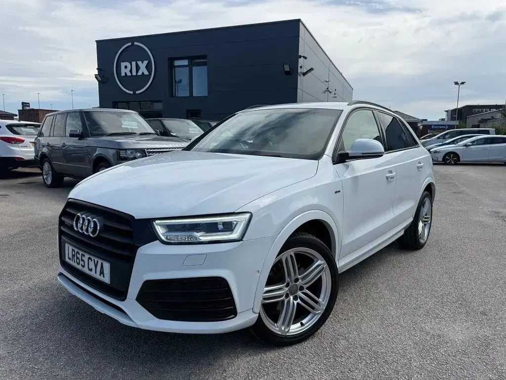 Used Audi Q3 S-line plus 184 HP (135 kW) 2015 White SUV