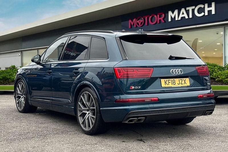 Used Audi SQ7 Advanced 435 HP (319 kW) 2018 Blue SUV