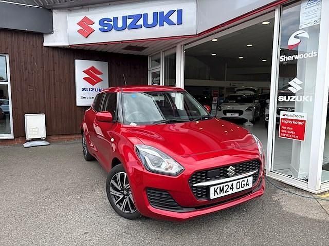 Red Used 2024 Suzuki Swift SZ-L Hatchback | £12,499 (Fair price) - Image 1/1
